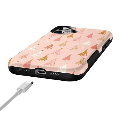 Bubblegum Forest | Christmas Tree Case Phone Case Casetry