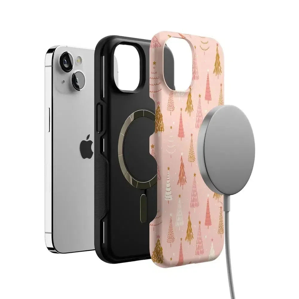 Bubblegum Forest | Christmas Tree Case Phone Case Casetry