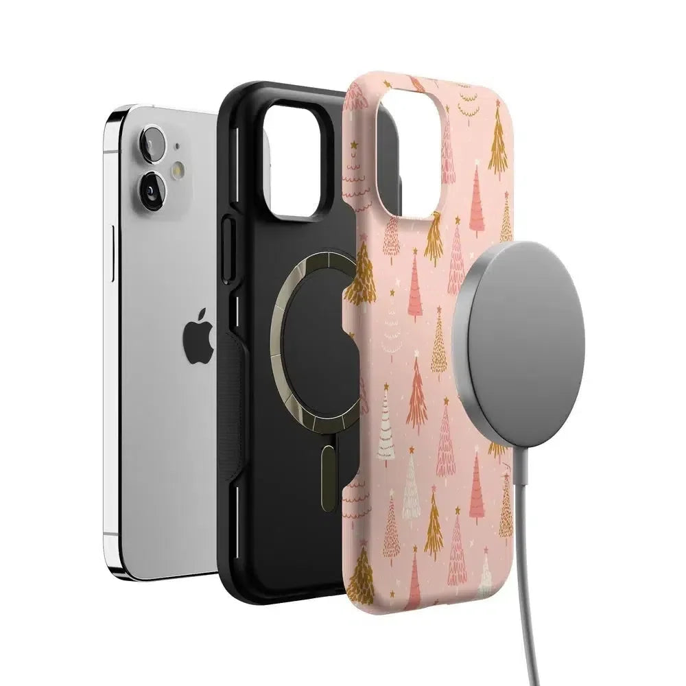 Bubblegum Forest | Christmas Tree Case Phone Case Casetry