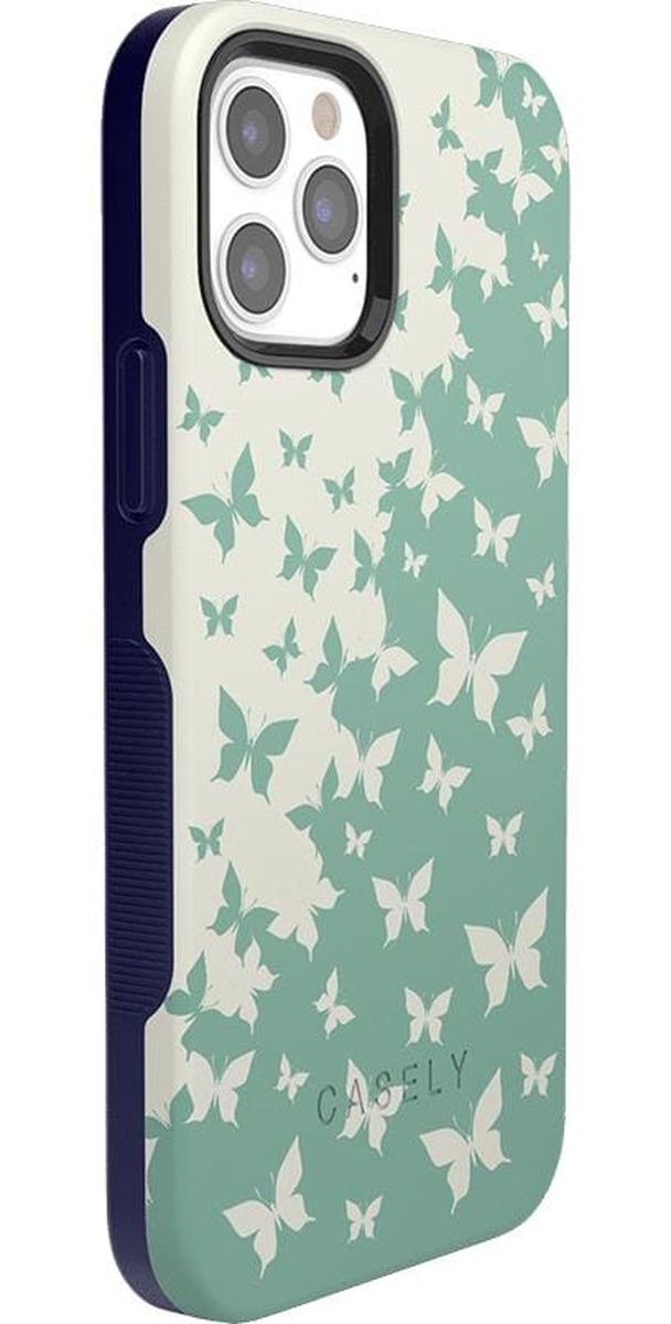 Butterfly Effect | Sage Colorblock Case iPhone Case get.casely