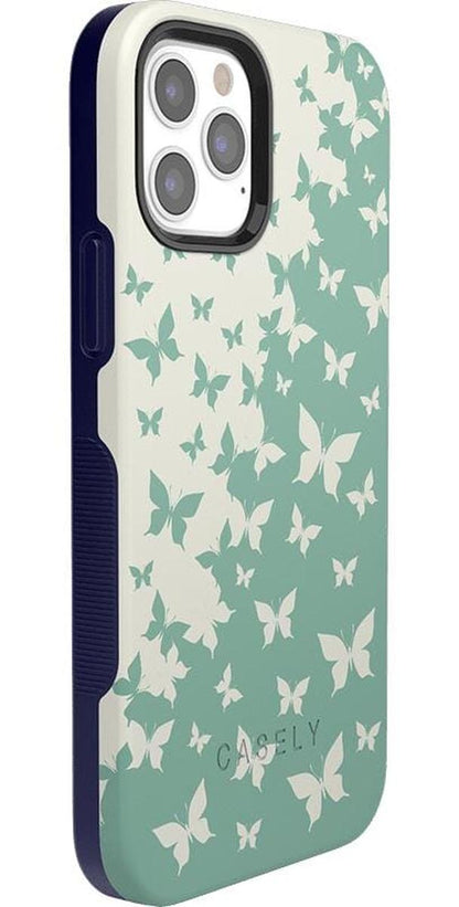 Butterfly Effect | Sage Colorblock Case iPhone Case get.casely
