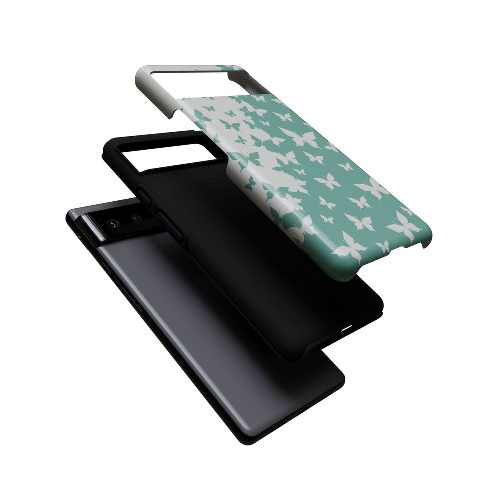 Butterfly Effect | Sage Colorblock Google Pixel Case Google Pixel Case Casetry