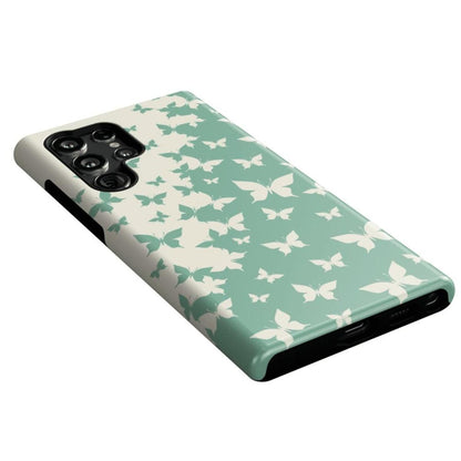 Butterfly Effect | Sage Colorblock Samsung Case Samsung Case Casetry