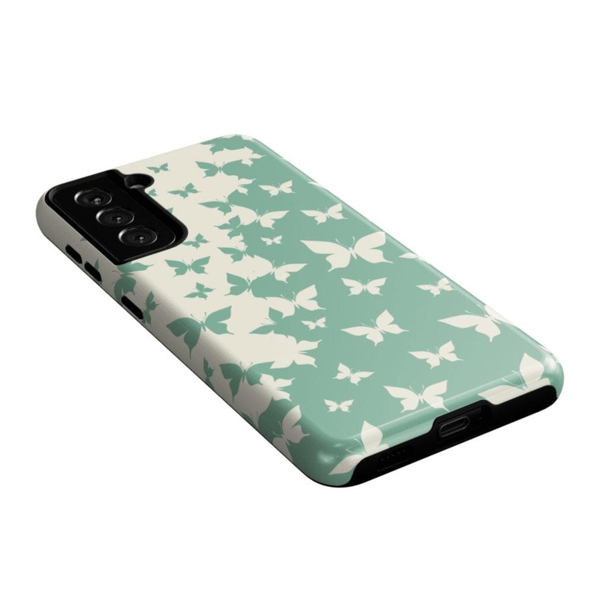 Butterfly Effect | Sage Colorblock Samsung Case Samsung Case Casetry