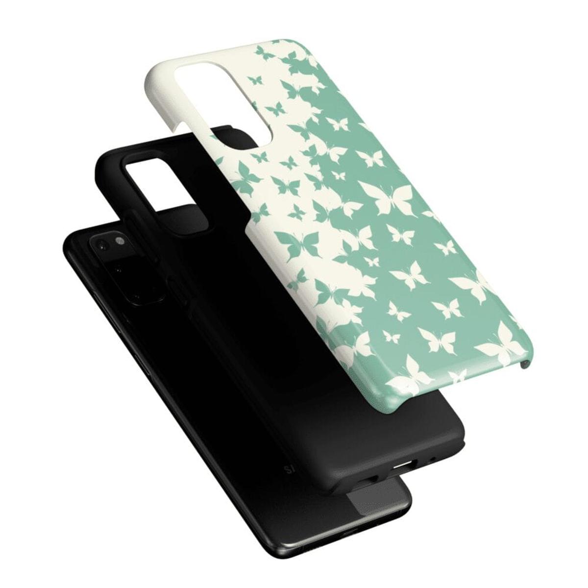 Butterfly Effect | Sage Colorblock Samsung Case Samsung Case Casetry