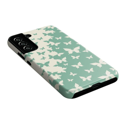 Butterfly Effect | Sage Colorblock Samsung Case Samsung Case Casetry