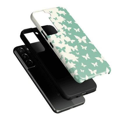 Butterfly Effect | Sage Colorblock Samsung Case Samsung Case Casetry