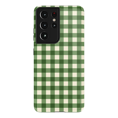 Checked Twice | Green Plaid Case