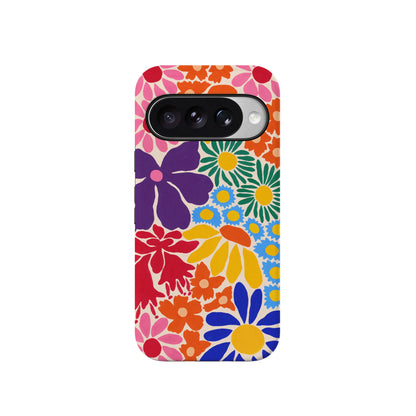 Flower Patch | Multi-Color Floral Google Pixel Case