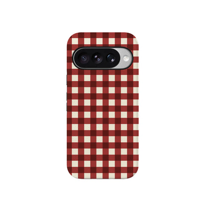 Checked Twice | Red Plaid Case