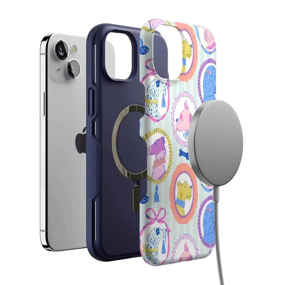 Chateau Pups | French Dog Case Phone Case get.casely