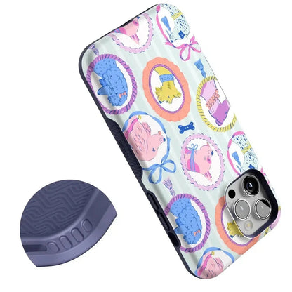 Chateau Pups | French Dog Case Phone Case get.casely