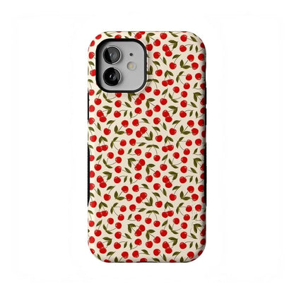 Cherry on Top | Red Cherries Case iPhone Case get.casely Bold Flex + MagSafe® iPhone 12