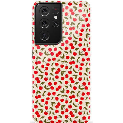 Cherry on Top | Red Cherry Case iPhone Case get.casely Essential Galaxy S21 Ultra
