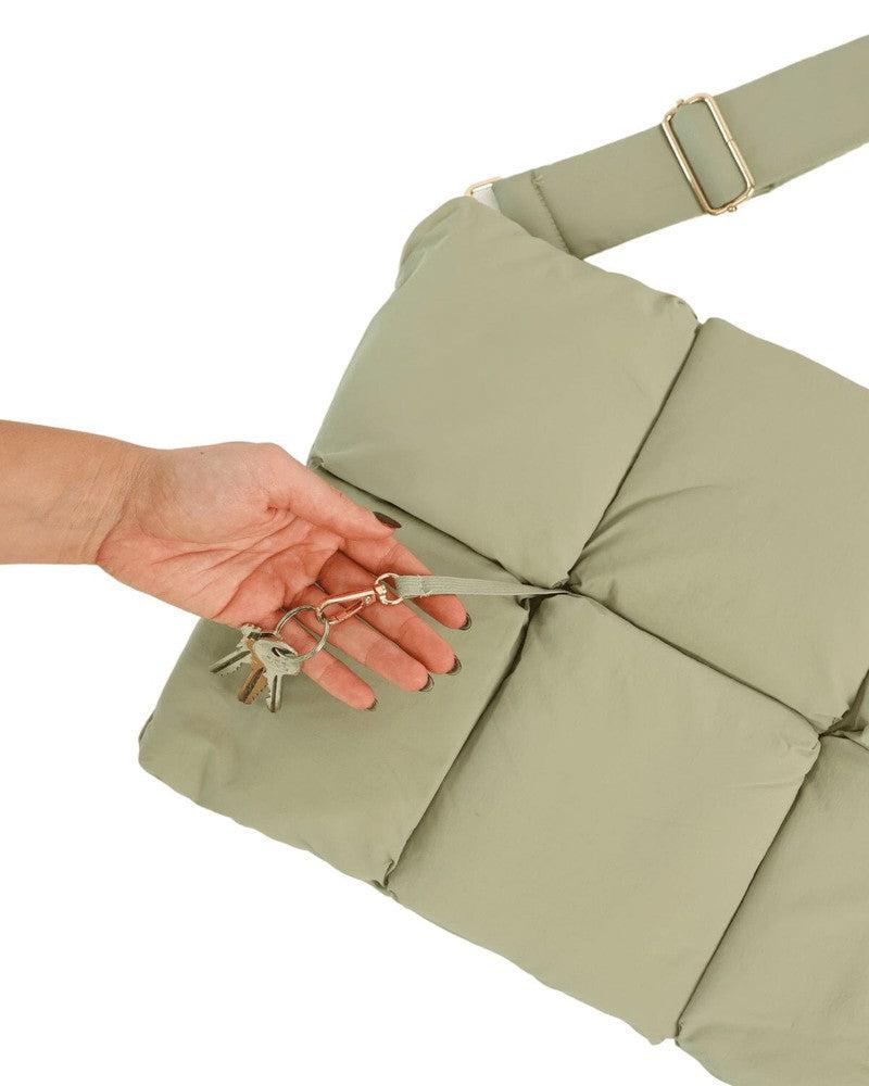 Cloud Carryall | Sage Laptop Bag get.casely