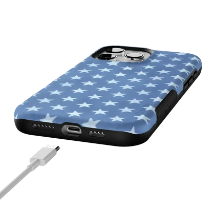 Coastal Blues | Denim Stars Case Phone Case Casetry
