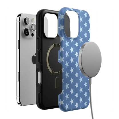 Coastal Blues | Denim Stars Case Phone Case Casetry