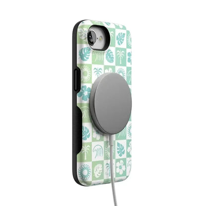 Coastal Checkers | Pura Vida Case iPhone Case get.casely