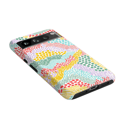 Color Me Happy | Pattern Colorblock Case iPhone Case get.casely