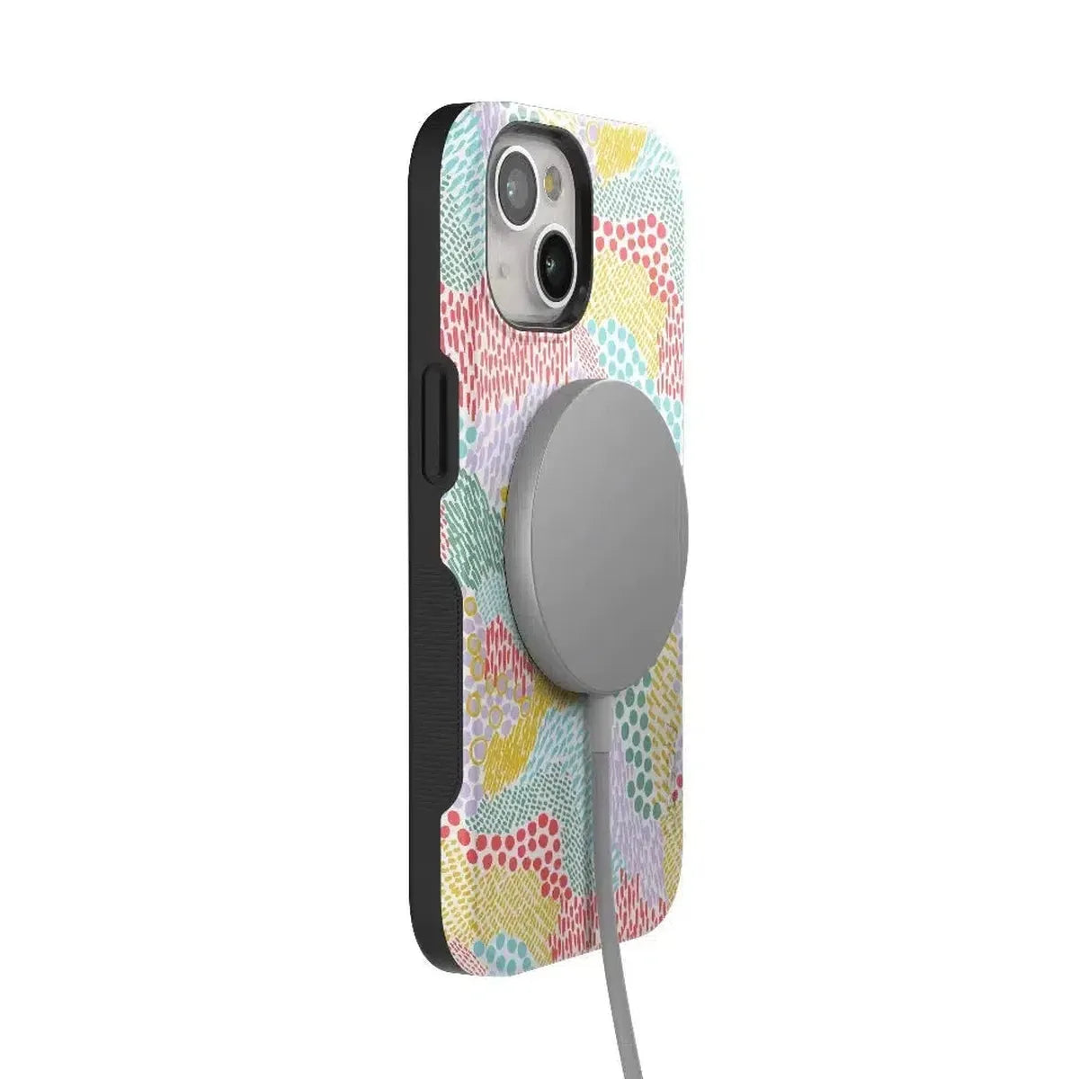 Color Me Happy | Pattern Colorblock Case iPhone Case get.casely