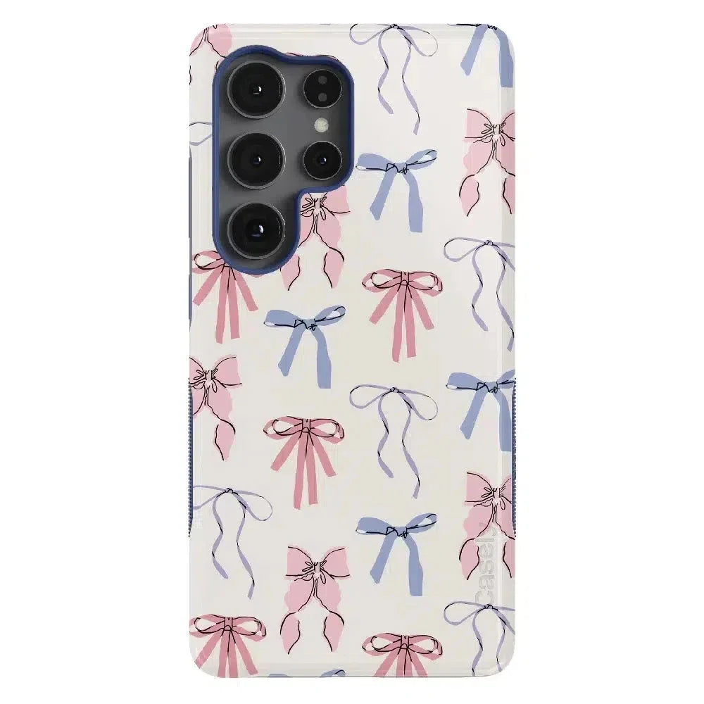 Coquette Girlie | Pastel Bows Case Phone Case Casetry Bold Flex + MagSafe® Galaxy S25 Ultra