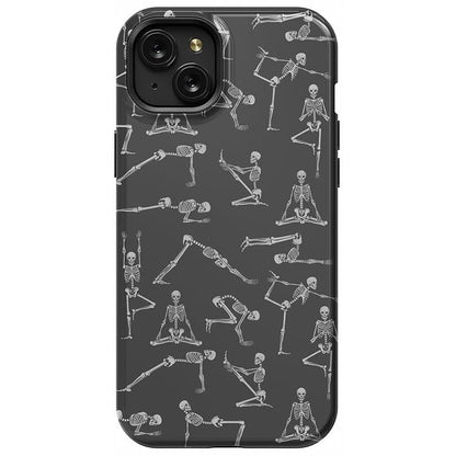 Corpse Pose | Skeleton Yoga Case Phone Case Casetry Essential + MagSafe® iPhone 15 Plus