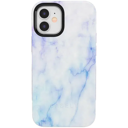 Cotton Candy | Blue & Purple Marble Case iPhone Case get.casely