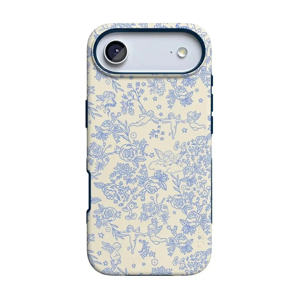 Cupid's Canvas | Periwinkle Floral Case Phone Case Casetry Bold Flex + MagSafe® iPhone 17 Air