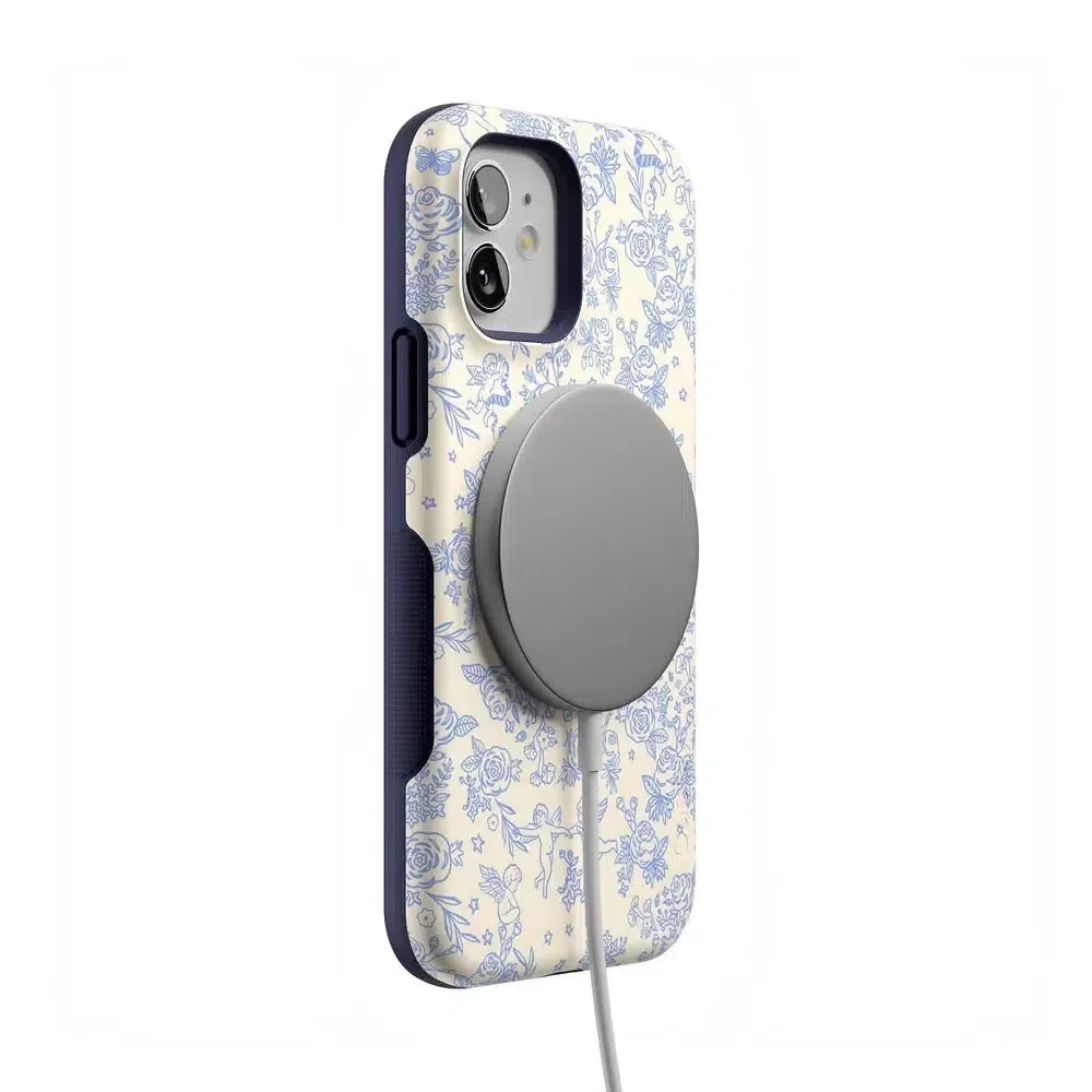 Cupid's Canvas | Periwinkle Floral Case Phone Case Casetry