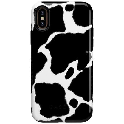 Current MOOd | Cow Print Case iPhone Case get.casely Bold iPhone XS Max