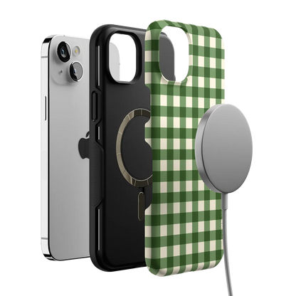 Checked Twice | Green Plaid Case