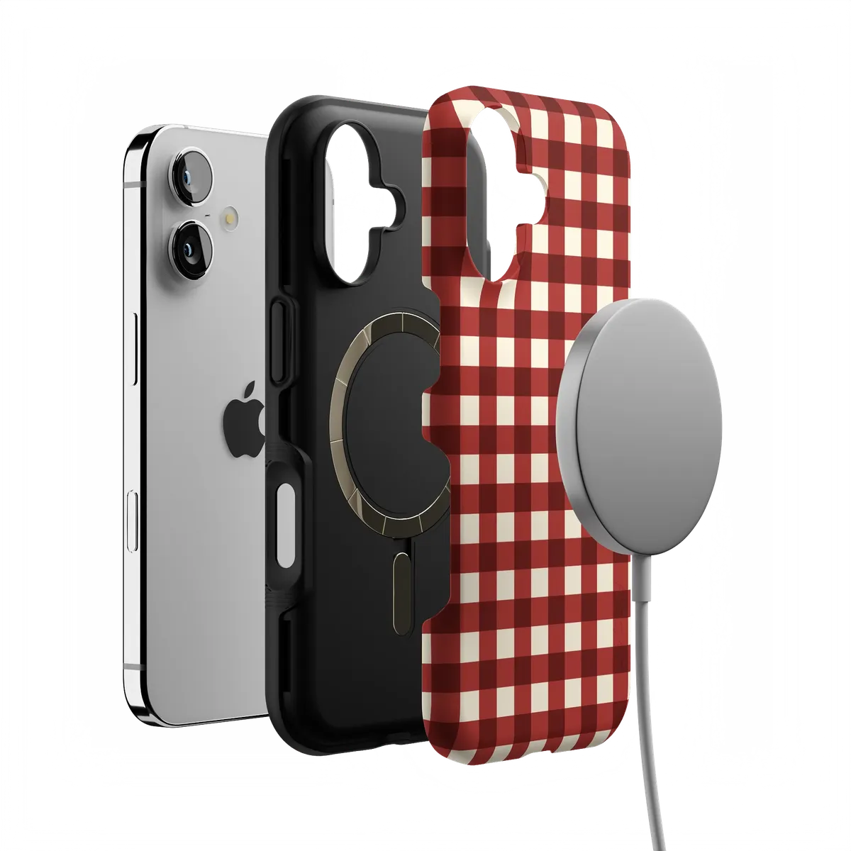Checked Twice | Red Plaid Case