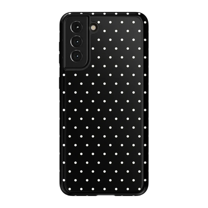 On the Dot | White Polka Dot Case