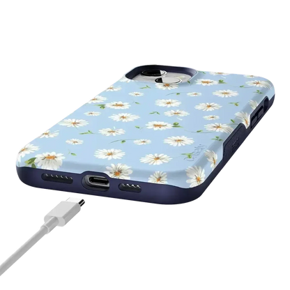 Daisy Daydream | Baby Blue Floral Case iPhone Case get.casely