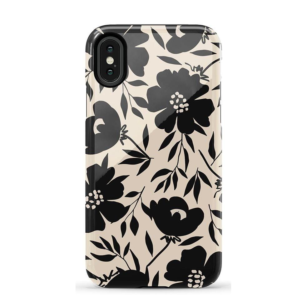 Dark Fantasy | Contrast Floral Case iPhone Case get.casely Essential iPhone X / XS