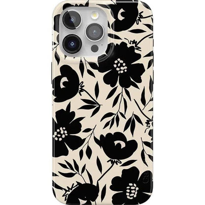 Dark Fantasy | Contrast Floral Case iPhone Case get.casely