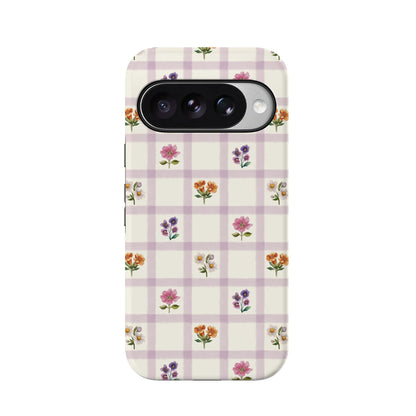 Meadow Check | Floral Gingham Case