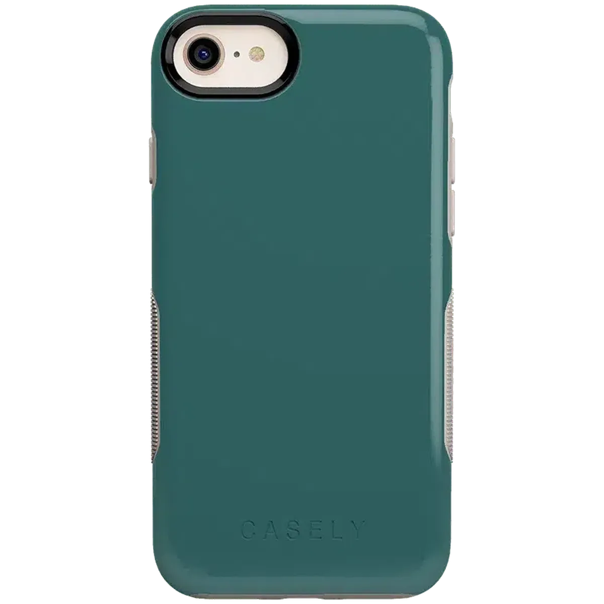 Deep Teal on Nude | Ultra-Protective Bold Case iPhone Case get.casely Bold iPhone 6/7/8