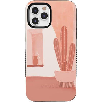 Desert Daze | Peachy Cactus Case iPhone Case get.casely Bold iPhone 12 Pro Max