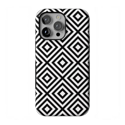 Diamonds | High Contrast Design Case Phone Case Casetry Bold Flex + MagSafe® iPhone 14 Pro Max