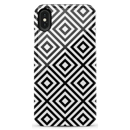Diamonds | High Contrast Design Case Phone Case Casetry Essential iPhone XR
