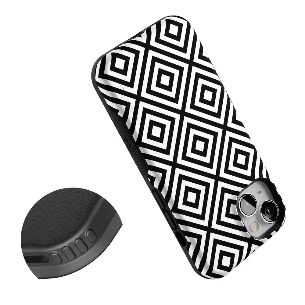 Diamonds | High Contrast Design Case Phone Case Casetry