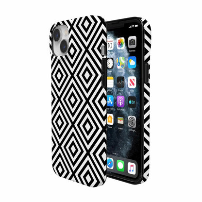 Diamonds | High Contrast Design Case Phone Case Casetry