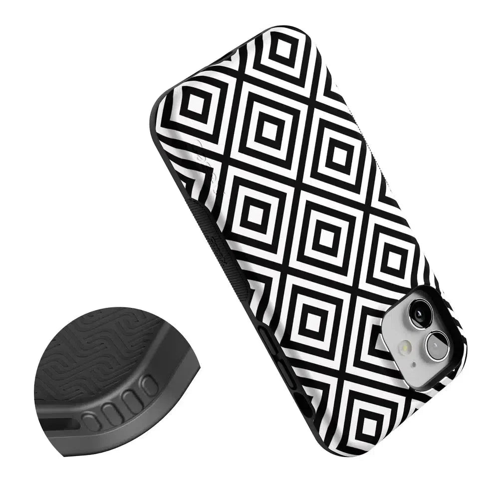 Diamonds | High Contrast Design Case Phone Case Casetry