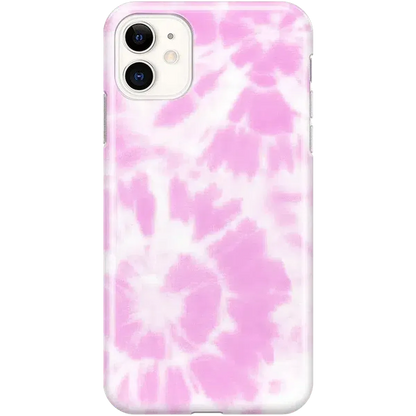 Down for Whatever | Light Pink Tie Dye Case iPhone Case get.casely Classic iPhone 11