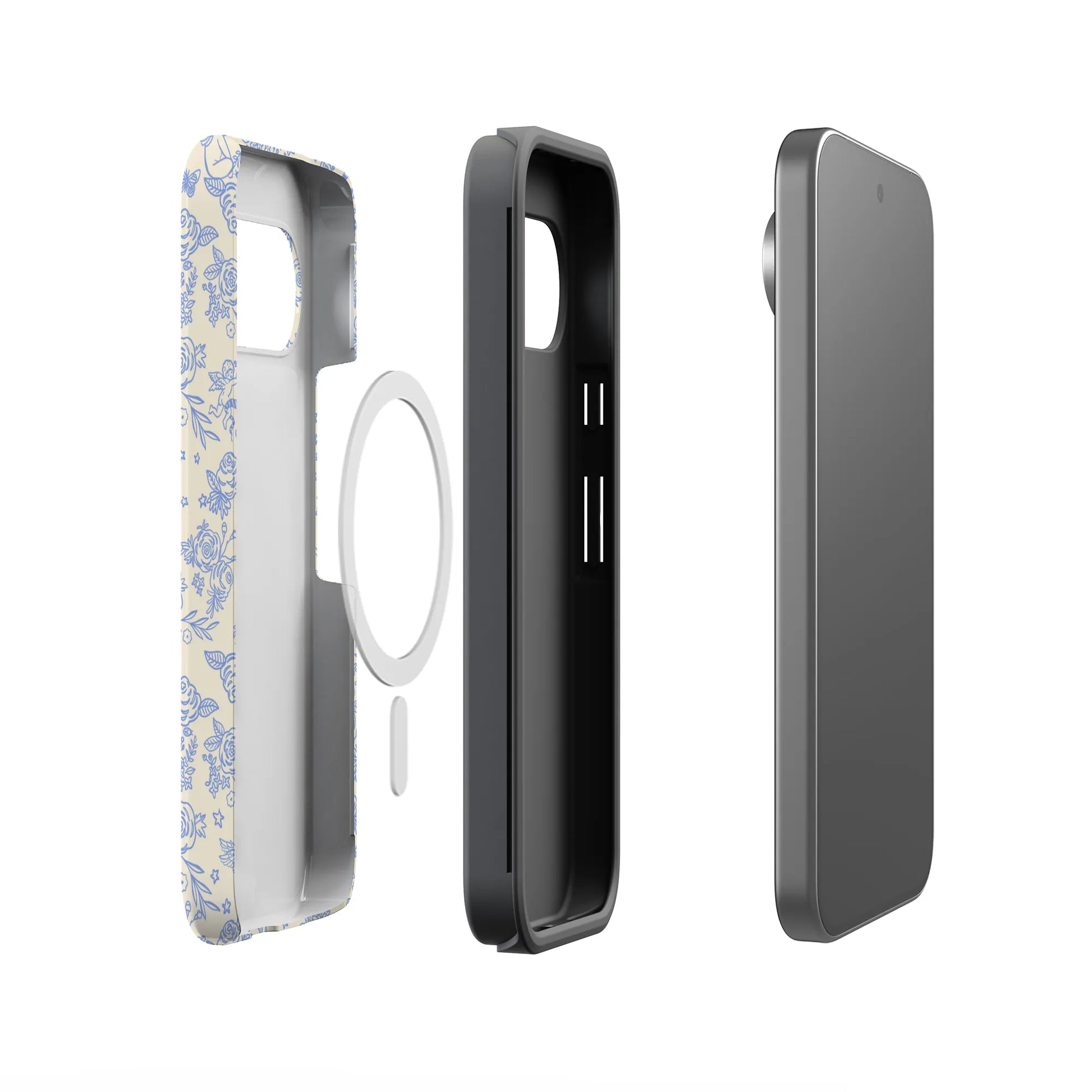 Cupid's Canvas | Periwinkle Floral Case
