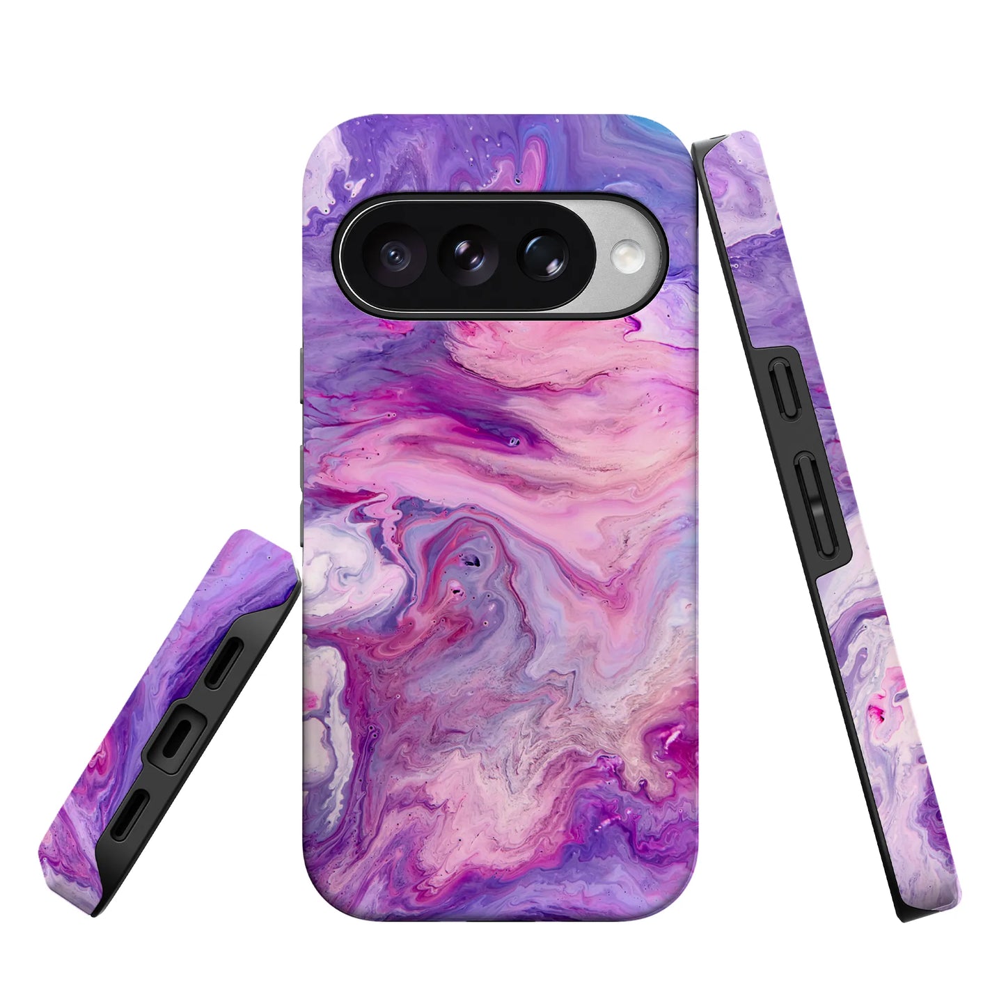 Tie Dying Over You | Purple Marble Google Pixel Case