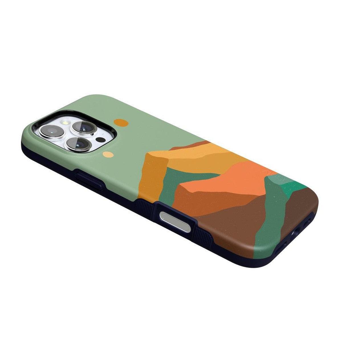 Endless Peaks | Colorblock Mountain Case iPhone Case get.casely