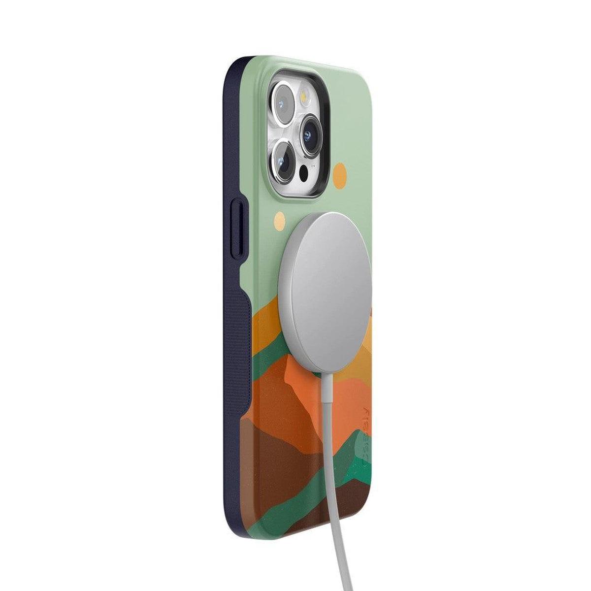 Endless Peaks | Colorblock Mountain Case iPhone Case get.casely