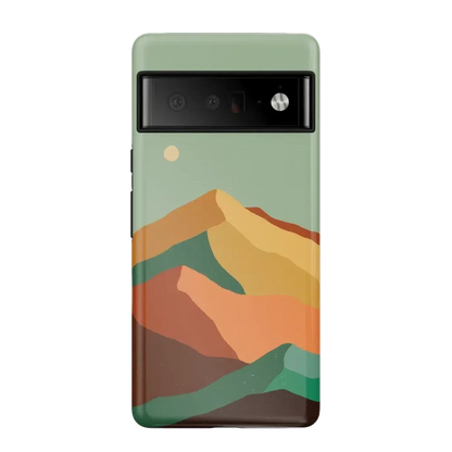 Endless Peaks | Colorblock Mountain Google Pixel Case Google Pixel Case Casetry Essential Google Pixel 6 Pro